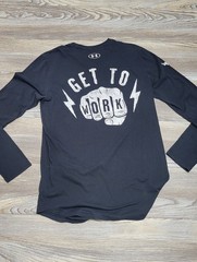 Under Armour Project Rock Shirt Mens Size Medium Black