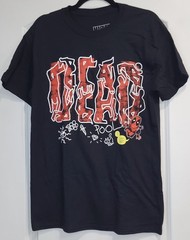 Marvel Deadpool x Loot Crate Lootwear Adult Graphic Black T Tee Shirt Size M NEW