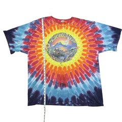 1990s Woodstock T Shirt 3XL Tie Dye 1999 Music Festival Hippie Tour Band