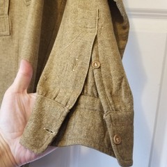 Civil War men’s long sleeve shirt wool tweed “Duquesne” OLD antique