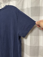 Polo Ralph Lauren Shirt Mens Large Navy Blue Crew Neck Classic Fit Preppy Casual