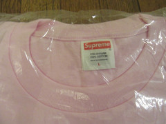Supreme Stick Tee T-Shirt Size Large Light Pink FW25 Supreme New York 2025 New