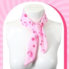 12 PCS Breast Cancer Awareness Bandana Pink Ribbon Scarf Women Charity Events