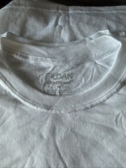 Gildan – DryBlend 50/50 T-Shirt White NEW XL Smoke Free Tag Less, New! See Pics.