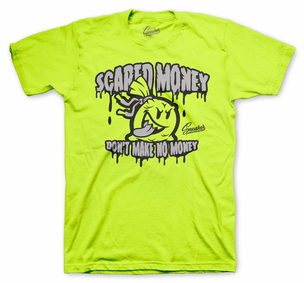Shirt Match Jordan 4 Neon Volt Air Max – Scared Money Tee