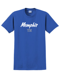 Memphis, Tennessee State T-Shirt Short Sleeve Graphic Tee Unisex apparel