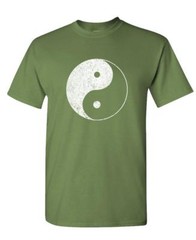 YIN YANG – Unisex Cotton T-Shirt Tee Shirt