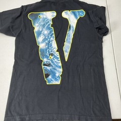 Juice Wrld x Vlone Shirt Men S Cosmic Racer Galaxy Print Double Sided Crewneck
