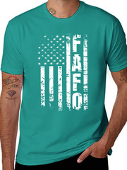 FAFO American Flag Graphic T-Shirt