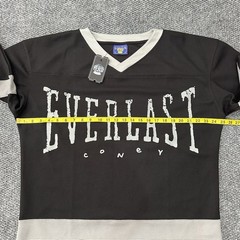 NWT Coney Island Picnic x Everlast Men’s Small Oversized Black Hockey Jersey