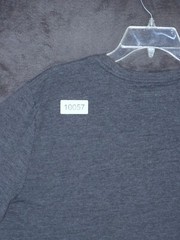 Lucky Brand Shirt Adult Medium Gray Graphic Short Sleeve Classic Casual Mens