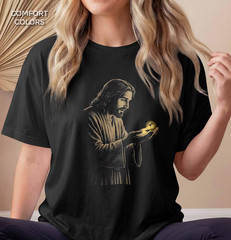 Christian Streetwear Tee Jesus Firefly Graphic Tshirt