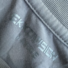 ekkovision t-shirt Crewneck Gray Athletic Tee Stretchy Gym Large
