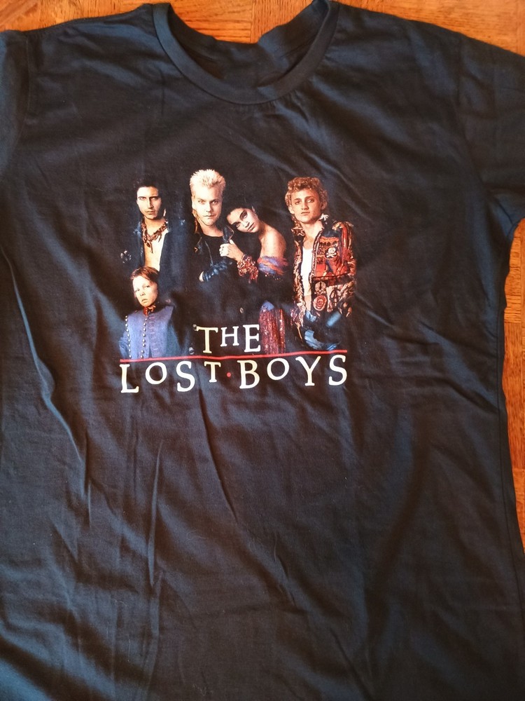 The Lost Boys Black Cotton All size S-5XL Unisex Shirt RETRO HRL793