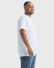 Hanes Men’s T-Shirt Big & Tall Tri-Blend Short Sleeve Originals Crew sz LT-3XL T