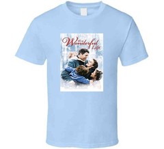 It’s A Wonderful Life Movie Tee Classic Holiday Film T Shirt