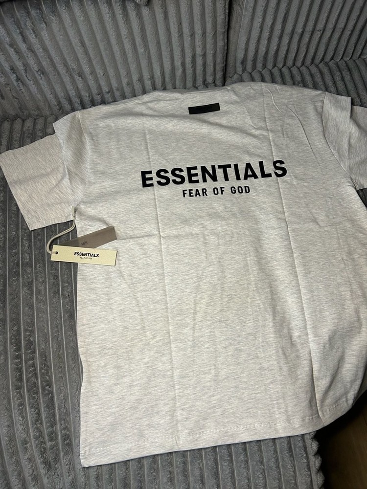 Fear of God Essentials SS22 Tee Light Oatmeal