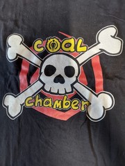 Coal Chamber Shirt XL Blue Grape Skull And Cross Bones Rare