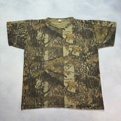 Vintage 80’s Camo Single Stitch Pocket T-Shirt Hunting Sniper 90s Made in USA