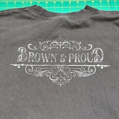 Shaka Wear Brown & Proud Lowrider Aztec Calendar Graphic T-Shirt Black Mens 3XL