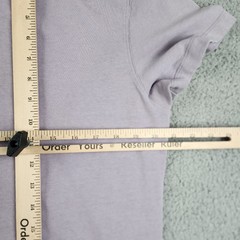 Outerknown Second Spin Shirt Mens Small Purple Organic Cotton Sustainable Tee
