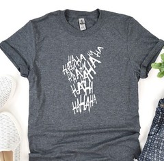 HAHAHA Shirt, Joker Laugh T-Shirt, Joker Tee, Oversize Shirt, Gift for him