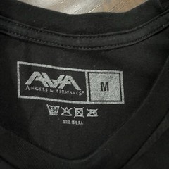 Angels And Airwaves Love Mens Medium Black T-Shirt Blink 182 Tom Delonge Vtg