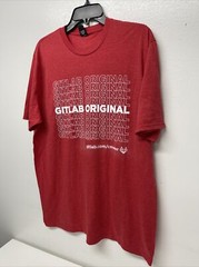 District Made Mens Graphic Printed T-shirt Red Large Short Sleeve NWOT