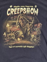 Fright Rags Creepshow T Shirt TV Horror Show Justin Osbourn Design Mens Large