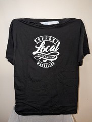 Delta Pro Weight Men’s Black Support Local Independent Wrestling T-shirt 2XL