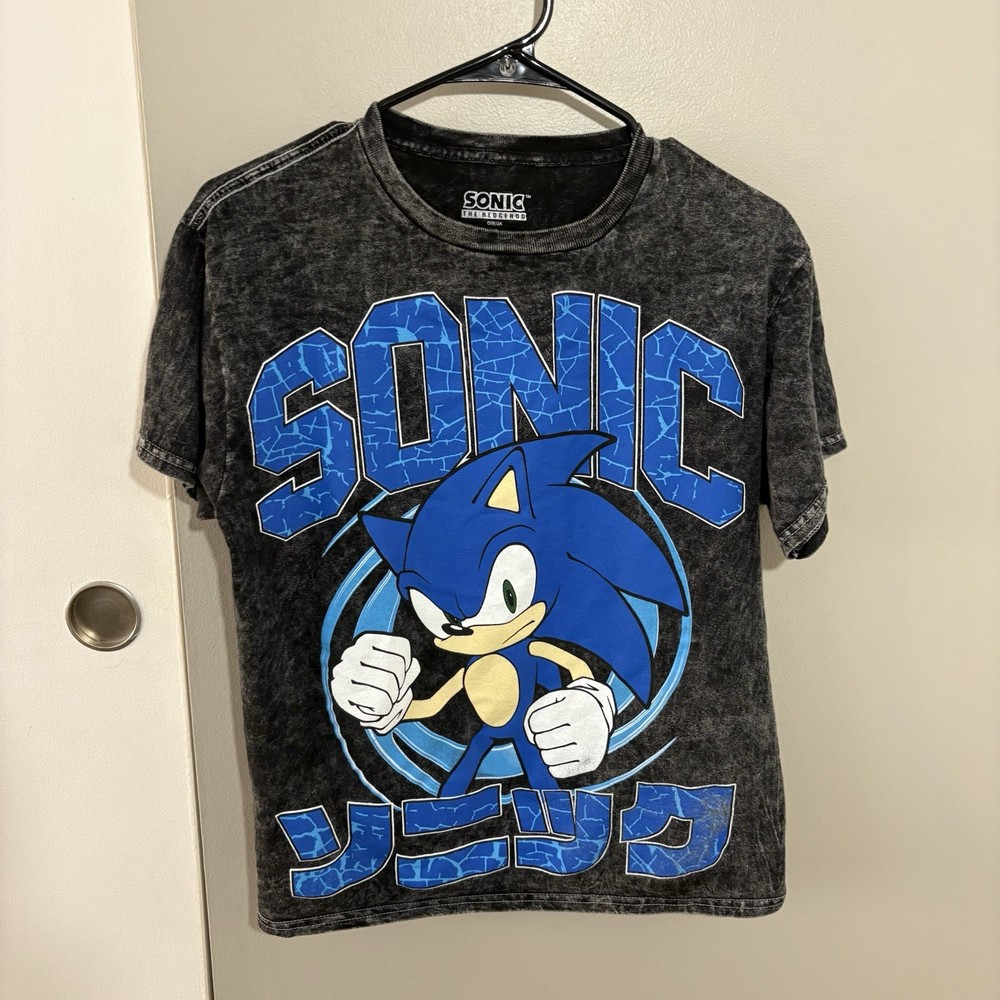 Trendy y2k Sonic Graphic T-Shirt Size adult XS (fits true to size)