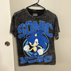 Trendy y2k Sonic Graphic T-Shirt Size adult XS (fits true to size)