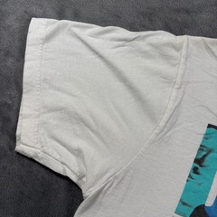 Vintage Bay Island Sportswear T-Shirt Mens Large White Dum Dum Girls Too True
