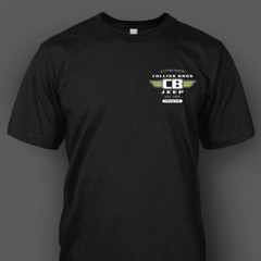 Collins Bros Jeep Short Sleeve T-Shirt in Black