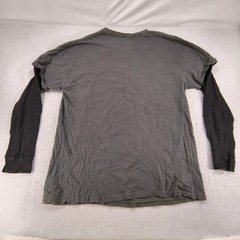 Stone Free Long Sleeve Band Crew Neck T Shirt Mens Size Extra Large XL Gray