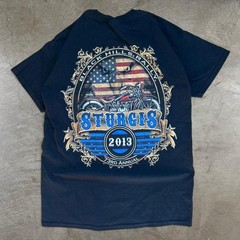 Sturgis 2013 black biker tee