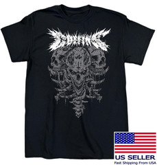 NEW COFFINS Band Gift For Fans Short Sleeve Cotton Black All Size T Shirt EN207