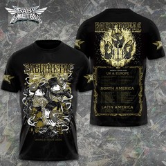 Babymetal World Tour 2026 3D Shirt