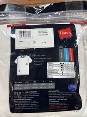 NEW! Hanes Tagless White T-shirt Undershirt Package of 4 Men’s M 38-40