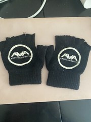Angels And Airwaves Vintage Fingerless Gloves Rare Tour Merch
