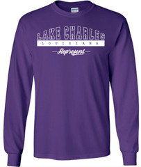 Lake Charles Louisiana T-Shirt Long Sleeve Graphic tee