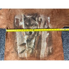 The Mountain Wolf Birch Trees T-Shirt XL Brown Tie Dye Collin Bogle 2011 Mens