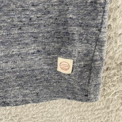 Marine Layer Shirt Mens Medium Blue Re-Spun Stripe Pocket Tee Soft Lightweight