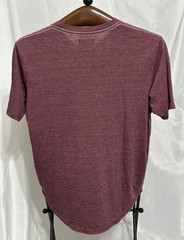 Goodlife Shirt Mens M Pale Mauve Crewneck Curved Hem Tri Blend Soft Casual Tee