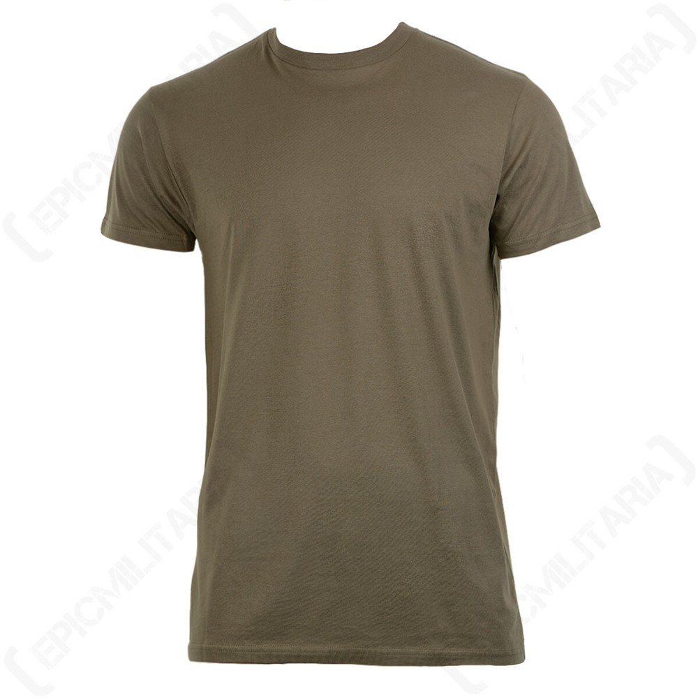 US Military Style BDU Cotton T-Shirt – Coyote / Olive Green – All Sizes