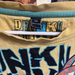 VINTAGE DRUNKNMUNKY MONKEY VS DRAGON T-SHIRT SIZE 2XL