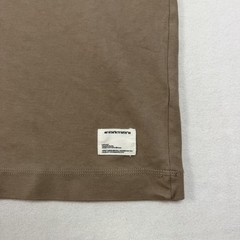 Public Supply Oversized Heavyweight Knit Mens XL Short Sleeve Beige Tan T Shirt