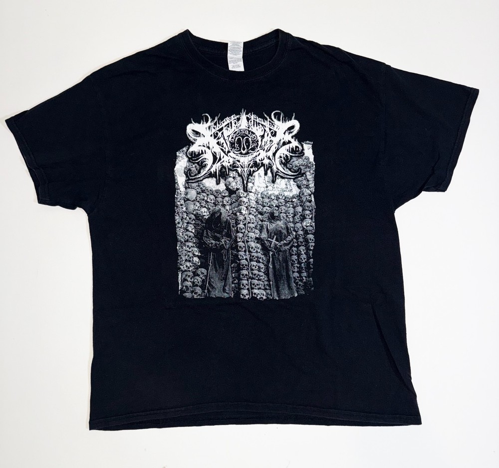 Vintage 2004 Xasthur ‘Telepathic With the Deceased’ Black Metal Tee XL *RARE!