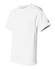 CHAMPION Mens T425 White 6 oz. Short Sleeve T-Shirts | BULK Ordering Available!