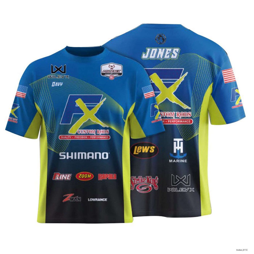 Custom Name Shimano Rapala T-Shirt 3D Over Print All Shirt Size S-5XL